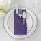 Lann's Linens Set of 144 Cloth Dinner Napkins, 17-inch Polyester Napkins, Washable and Reusable Fabric for Weddings, Hotels, Restaurants